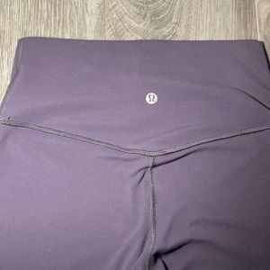 PURPLE LULU LEMON ALIGN LEGGINGS
